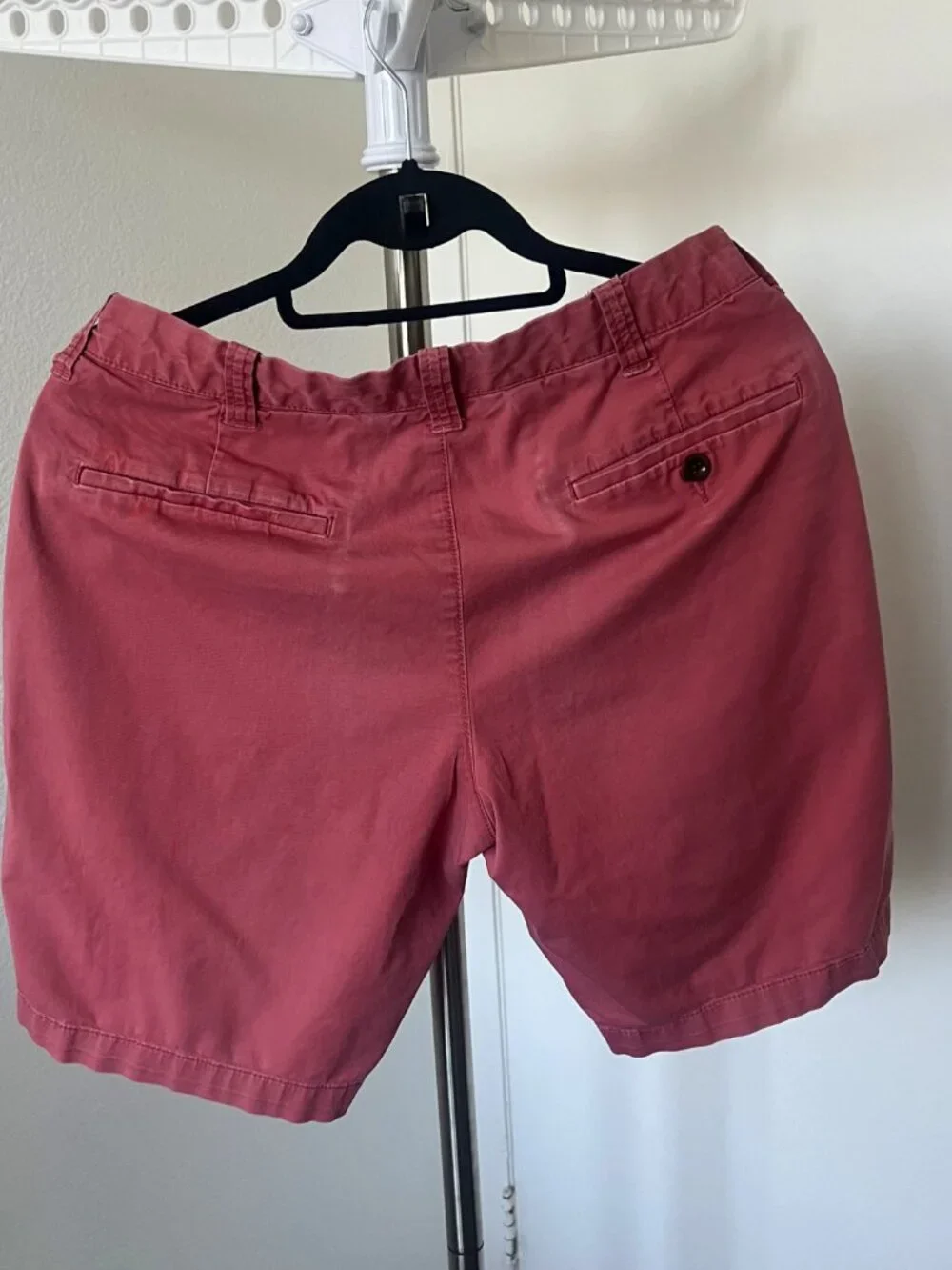 J. Crew Men's Stretch Chino Shorts Pink Size 29x9